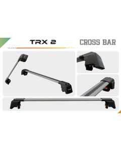 Set bare transversale portbagaj de tip Wingbar, TRX2-92-94, Culoare neagră, dedicate pentru RENAULT AUSTRAL 2022-2024