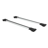 Set bare transversale portbagaj Turtle Air-v9, culoare argintie, dedicate pentru VOLKSWAGEN TRANSPORTER (T5) VAN 03-15